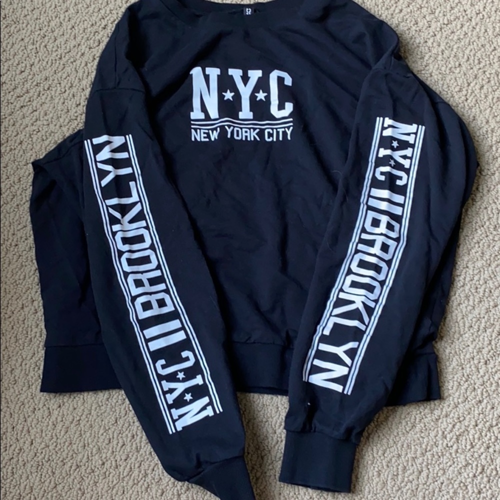 NYC Long sleeve (solid back)